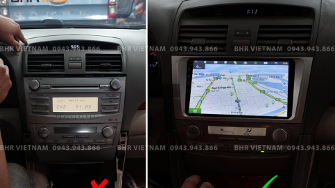Màn hình DVD Android xe Toyota Camry 2007 - 2012 | Vitech 